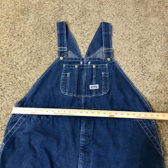 Vintage Big Smith Overalls Mens 50 x 27.5” Used Hemmed Good Quality - Picture 16 of 16